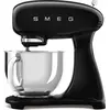 Image de Robot pâtissier multifonctions 4.8l 1000w noir - Smeg - SMF05BLEU -