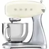 Image de Robot pâtissier multifonctions 4.8l 800w crème - Smeg - SMF04CREU - style des années 50