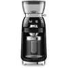 Image de Moulin à café conique Smeg CGF03BLEU 150 W, 15 niveaux de mouture, trémie 240 g, entonnoir 58 mm Noir - Neuf