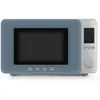 Image de SMEG MOC02SBMEU Micro-ondes combiné sur pied, bleu tempête, 2100 watts, capacité de 27 litres