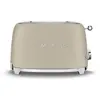 Image de Grille-pain 2 fentes 950w beige lin - Smeg - TSF01MLMEU -