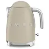 Image de Bouilloire sans fil 1.7l 2400w beige lin - Smeg - KLF03MLMEU -