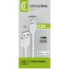 Image de Cellularline Power Cable 120cm - Lightning Câble Lightning de charge et transfert de données. - Neuf