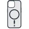 Image de Cellularline Pop Mag - iPhone 15 Étui transparent avec bords colorés compatible avec l'écosystème Magsafe Apple (brand) iPhone 15 - Neuf