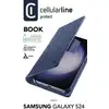 Image de Cellularline Book - Galaxy S24 Pochette à livres avec pochette pour cartes et fermeture magnétique Samsung Galaxy S24 - Neuf
