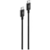Image de Câble de données tressé 1,5 m USB Typ-C/ Typ-C Noir (60904)