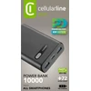 Image de Cellularline PBFAST01PD10000K Banque d'énergie au lithium-ion (Li-Ion) 10000 mAh Noir
