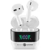 Image de Music Sound 8018080488627 Casque sans fil intra-auriculaire Appels/musique Bluetooth Blanc
