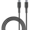 Image de Cellularline Fast Charging 120cm noir 5A/100W, USB Type-C vers USB Type-C