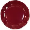 Image de Paquet de 10 assiettes rondes 27 CM Bordeaux, 27 CM