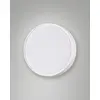 Image de Plafonnier LED Hatton E27 en polycarbonate blanc IP65 Ø250 mm, pour intérieur et extérieur, résistant aux intempéries, code 3226-61-102