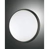 Image de Plafonnier LED rond moderne Olly en aluminium noir et polycarbonate 30 W 3220 lm 3000 K IP54 Lampe de plafond haute efficacité 3315-65-101