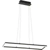 Image de Plafonnier suspendu Bard LED 52W Noir 3394-45-101 Fabas Luce