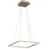 Image de Plafonnier suspension LED BARD 39W 3394-40-225 Or Mat Fabas Luce