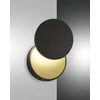 Image de Applique Murale Led Ara 8W 3000K 715Lm, Métal Noir Et Méthacrylate, Réglage De Luminosité Par Bouton-Poussoir - Design Moderne Et Minimaliste