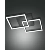 Image de Plafonnier LED moderne BARD 39W Anthracite 3394-22-282 Fabas Luce