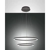 Image de GIOTTO Lustre suspendu LED 52W noir 3508-45-101 Fabas Luce