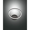 Image de GIOTTO plafonnier LED moderne 18W noir 3508-21-101 Fabas Luce