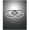 Image de GIOTTO plafonnier LED moderne 36W noir 3508-22-101 Fabas Luce