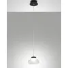Image de Arabella - Suspension Simple De Fabas Luce - Led 8W - Plafonnier Diamètre 14 Cm Blanc