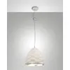 Image de Suspension Duchessa En Métal Et Céramique Blanche Ø300 Mm, Douille E27 40 W, Compatible Smart Luce, Classe 1, Design Élégant