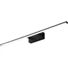 Image de Applique Murale Led Nala 15w 1850lm 3000k Ip44 En Métal Et Méthacrylate Noir, Design Moderne Et Fonctionnel Idéal Pour Intérieur Et Extérieur.