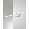Image de Applique murale LED intégrée Nala 10 W 1200 lm 3000 K IP44, structure en métal et méthacrylate, couleur blanche, design moderne et élégant