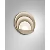 Image de Applique murale LED intégrée Sunrise 29 W 3240 lm 3000 K Or mat - Structure en aluminium moulé sous pression IP20 Design moderne et élégant