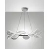 Image de Suspension Led Sylvie 40 W 5500 Lm 3000 K Blanc - Structure En Métal Et Méthacrylate, Variateur À Coupure De Phase, Diamètre 72 Cm