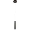 Image de Suspension simple Prado noire de Fabas Luce - LED 6,5W dimmable, design moderne