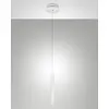 Image de Suspension simple Prado blanche de Fabas Luce - LED 6,5W dimmable, design moderne