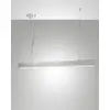 Image de Suspension LED Next 58 W 7020 lm 3000 K, structure en métal et polycarbonate, couleur blanche, design moderne et réglage de la lumière