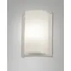 Image de Applique murale transparente Maribel, structure métal, verre et méthacrylate, douille E27 40W, IP20, 23 x 11,5 x 32,5 cm - Maribel Lighting