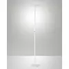 Image de Ideal - Lampadaire LED blanc orientable en métal H.180 cm Fabas Luce - Lumière LED 35W intégrée CCT (3000K 4000K 5000K 6000K)