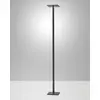 Image de Ideal - Lampadaire LED noir orientable en métal H.180 cm Fabas Luce - Lumière LED 35W intégrée CCT (3000K 4000K 5000K 6000K)