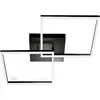 Image de Plafonnier LED moderne BARD 52W Noir 3394-65-101 Fabas Luce