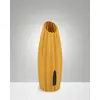 Image de Lampe De Table Nadine Moutarde En Métal Et Plastique Végétal, Ampoule G9 10W, Variateur Tactile, Ip20, Hauteur 30 Cm. Design Moderne Et Durable.