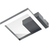 Image de Plafonnier LED moderne BARD 11W Anthracite 3394-24-282 Fabas Luce
