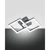 Image de Plafonnier LED moderne BARD 21W anthracite 3394-28-282 Fabas Luce