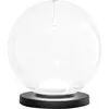 Image de Ariel - Lampe de table transparente Fabas Luce - Lampe tactile LED dimmable 11W - Verre borosilicate transparent avec goutte