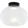 Image de Brena - Plafonnier Rond Avec Led Intégrée Fabas Luce - Applique Murale Led Dimmable 19W - Concave Transparent