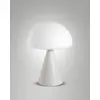 Image de Lampe de table LED Blip 7W avectactile et technologie CCT 2700K-4000K, structure en métal et verre soufflé, couleur blanche - Blip