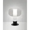 Image de Lampe de table transparente Flick, structure en métal et verre borosilicate, variateur tactile, douille E14 15 W, indice de protection IP20 - Flick