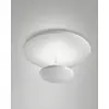 Image de Plafonnier LED Conrad 36 W 4200 lm 3000 K, dimmable, structure en métal et méthacrylate, IP20, classe 1, blanc - Conrad