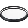Image de Isy - Plafonnier LED Fabas Luce Aluminium - LED intégrée 64W IP20 Noir