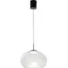 Image de Brena - Suspension Simple Transparente De Fabas Luce - Led 14W    Intensit © Variable - Diam ¨tre 33 Cm