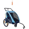 Image de Poussette combinée pour 2 enfants Bleu
