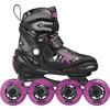Image de Patins à roulettes Moody Tif noir/rose taille 36-40