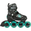 Image de Patins inline Moody Tif noir/aqua taille 36-40