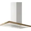 Image de ElicaIsland PRF0148081A Hotte îlot Chêne naturel 120 cm Blanc